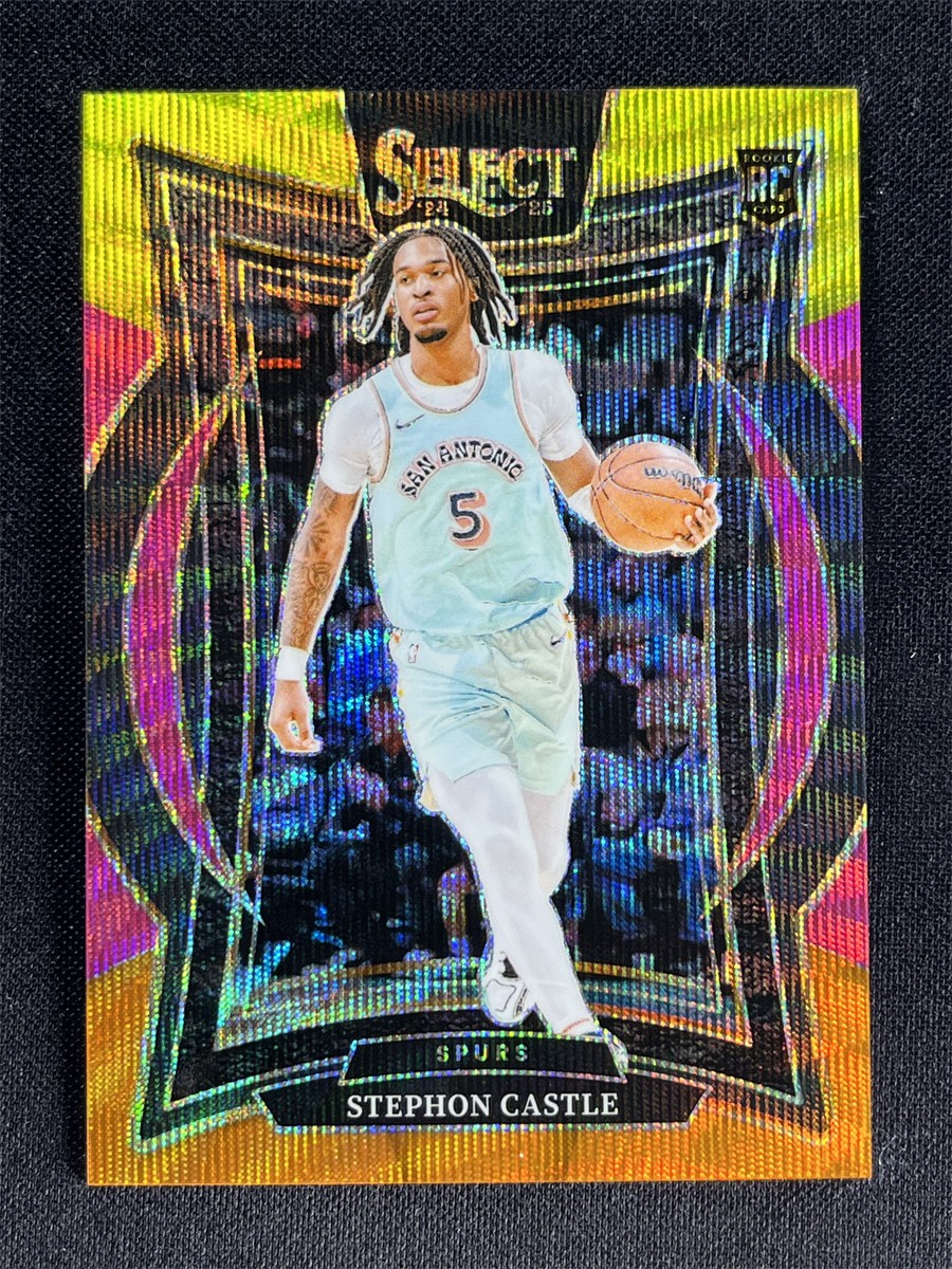 2024-25 Panini Select Stephon Castle #72 Concourse Multi Wave Rookie RC /20