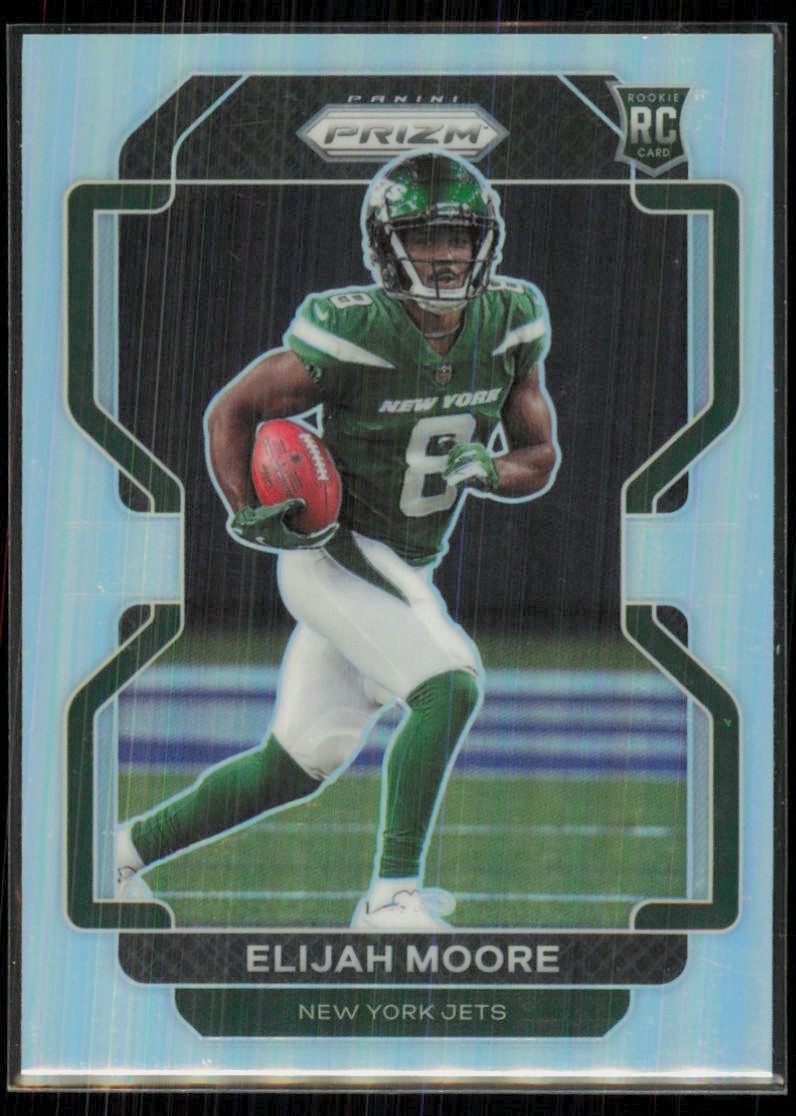 2021 Panini Prizm Silver Elijah Moore Rookie #346