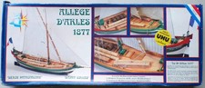 Soclaine SA 1015 - Bateau Allège d'Arles 1877 Le Saint Gilles 69 cm - Maquette B