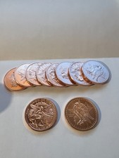 10 TEXAS COMMEMORATIVE 1 oz. Copper Rounds Remember the Alamo