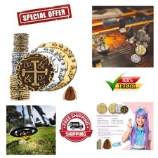 36-Pc Pirate Treasure Coin Set - Bronze, Silver  Gold Metal Doubloons