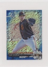 2017 Bowman Chrome Minis Prospects Blue Shimmer Refractor /150 Sam Coonrod nu7