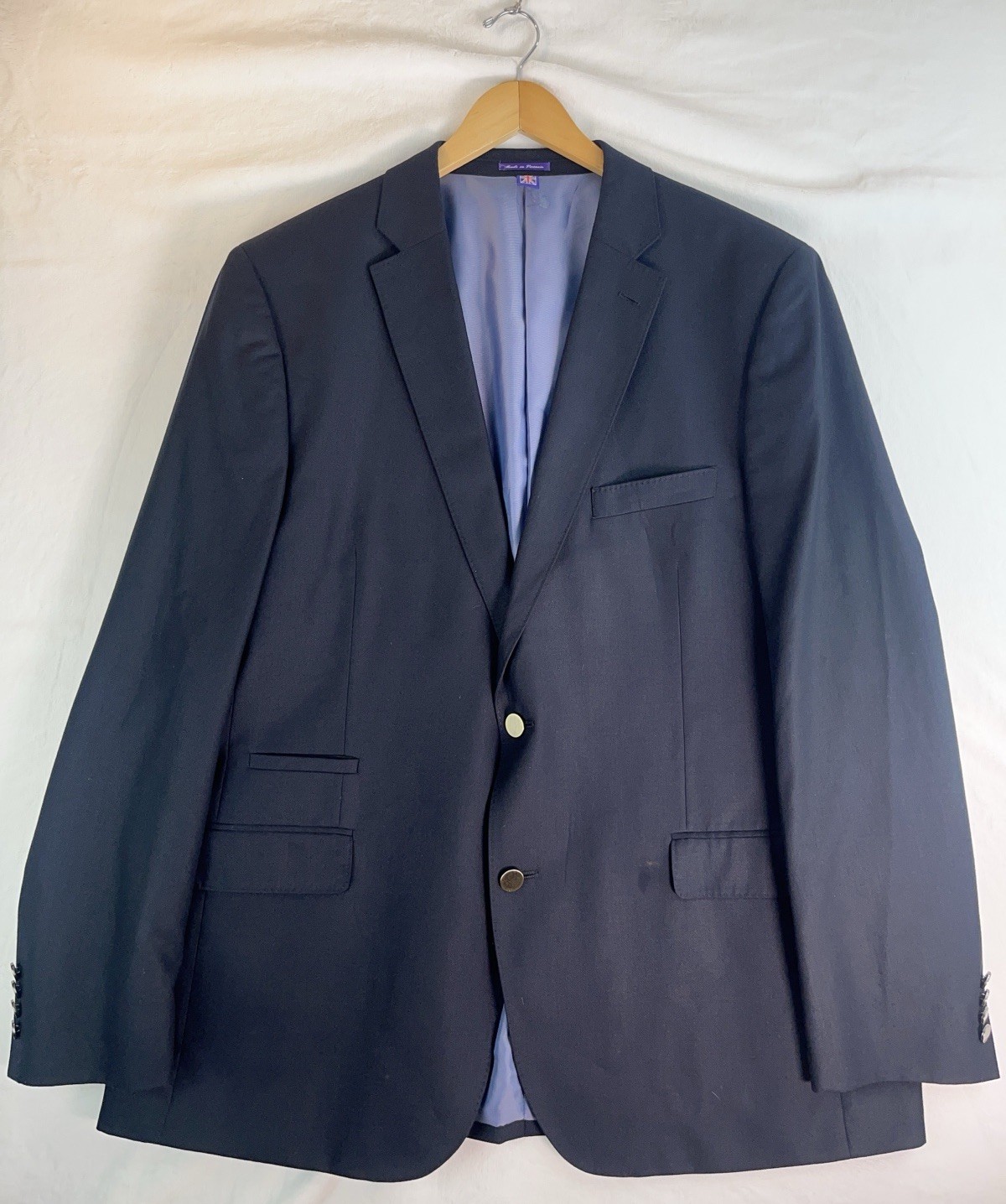 FILA Giacca tuta blazer The Savile Row London 46L Rivington cappotto sportivo nero 62815