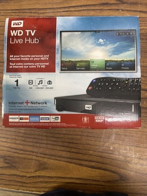 WD TV Live Media Player Wi-fi 1080p Model  C3H (New) BNIB
