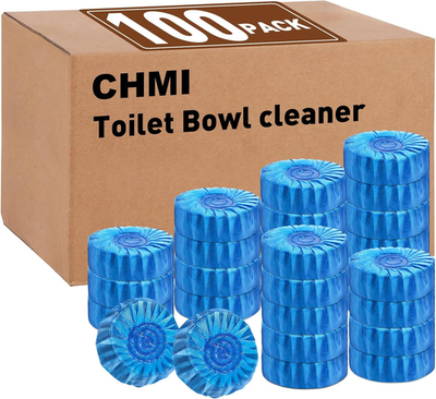 #ad 100 Pack Toilet Bowl Cleaner Tablets Long Lasting Bathroom Toilet Tank Cleaner. $32.93
