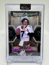 John Elway 1/1 ONE OF ONE Wild Card Atompunk Black Silver 🏈