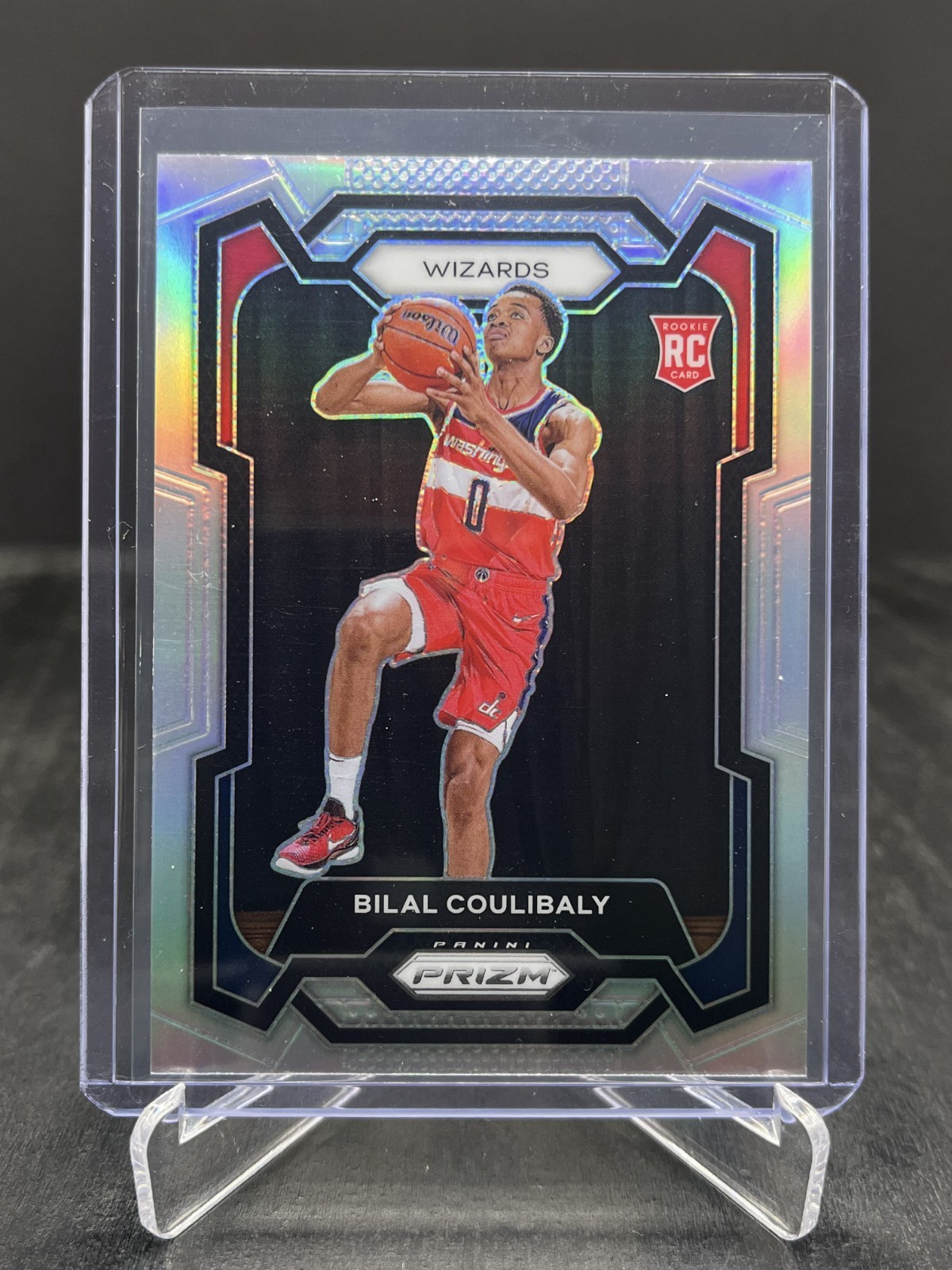 2023-24 Panini Prizm Basketball Bilal Coulibaly RC Rookie Silver #153
