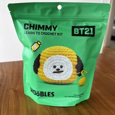 The Woobles Chimmy BT21 Learn To Crochet Kit For Beginners NEW. Hook Included