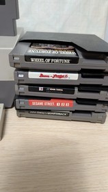 Nintendo Entertainment Sys NES Super Mario, Tecmo Bowl 8 Game Console Bundle!! 