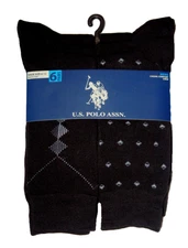 Men's U. S. Polo Assn. Performance Casual Formal Crew Shoe Size 6-12