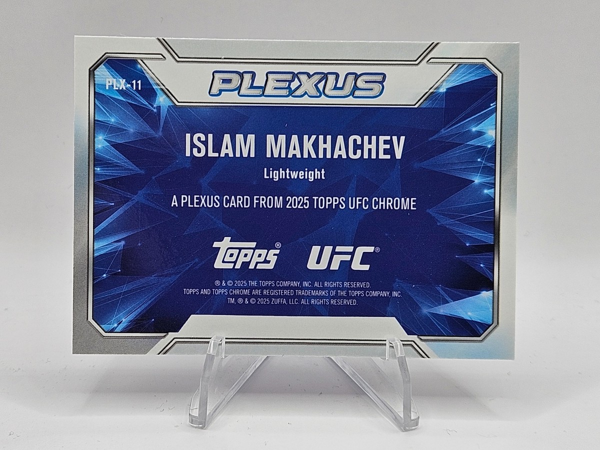 2025 Topps Chrome UFC Plexus Islam Makhachev PLX-11 - MEGA BOX