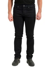 Hugo Boss Men's "Delaware3-1" Slim Fit Dark Blue Wash Straight Jeans
