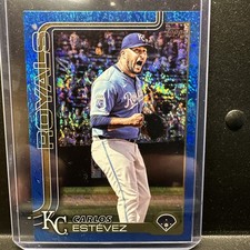 2025 Topps Update Series - Carlos Estevez #US237 Blue Foil /150