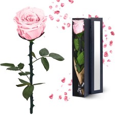 Preserved Flowers Gifts For Women Forever Rose Light Pink Single Rose