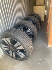 Rolls Royce Cullinan OEM Wheels Polished Rare SET Continental Tires Factory