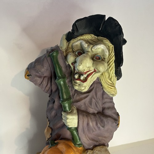 Halloween Witch Blow Mold 18x9”