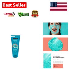 Anti-Stress Dead Sea Clay Mask: Lavender  Sea Salt for Balanced Skin - 6 oz