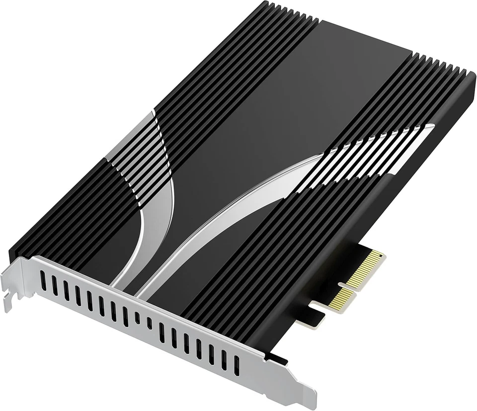Efficient 4-Slot NVMe M.2 SSD PCIe 3.0 x4 Expansion Card - Image 3 of 4