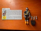 Vintage 1986 GI Joe Cobra B.A.T.S Complete w/ File Card Excellent