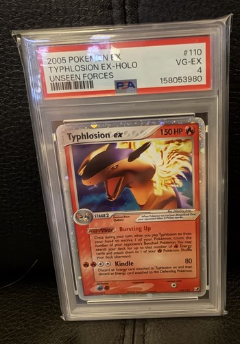Typhlosion ex graded PSA 4 for sale on eBay