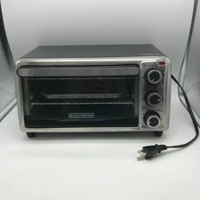 Black+Decker Toaster Oven TO1303SB Black Silver