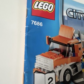 LEGO CITY Illustrated Instruction Manual Booklet 7686 Tow Truck EN DE FR JP