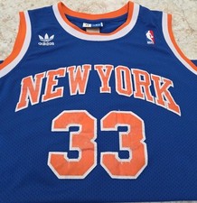 Patrick Ewing Jersey NY Knicks Adidas Hardwood Classics Stitched 2 Length