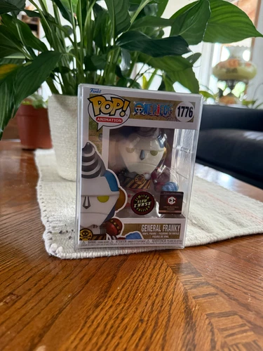 (CHASE) One Piece Funko: General Franky (GITD) CC Exclusive #1776 w/protector