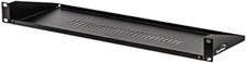 Cantilever Server Shelf Vented Shelves Rack Mount 19 Inch 1U Black 6 Inches