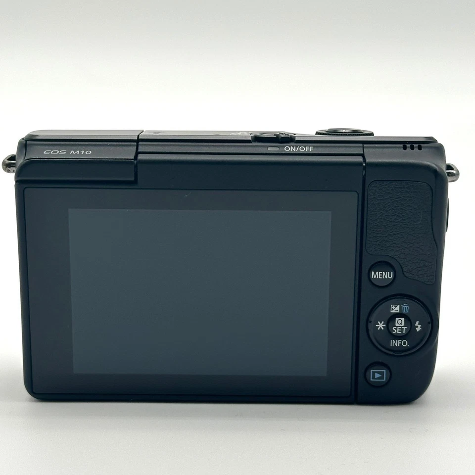 [Near Mint] Canon EOS M10 Black 18.0MP Mirrorless Digital Camera Body #400A - Image 3 of 4