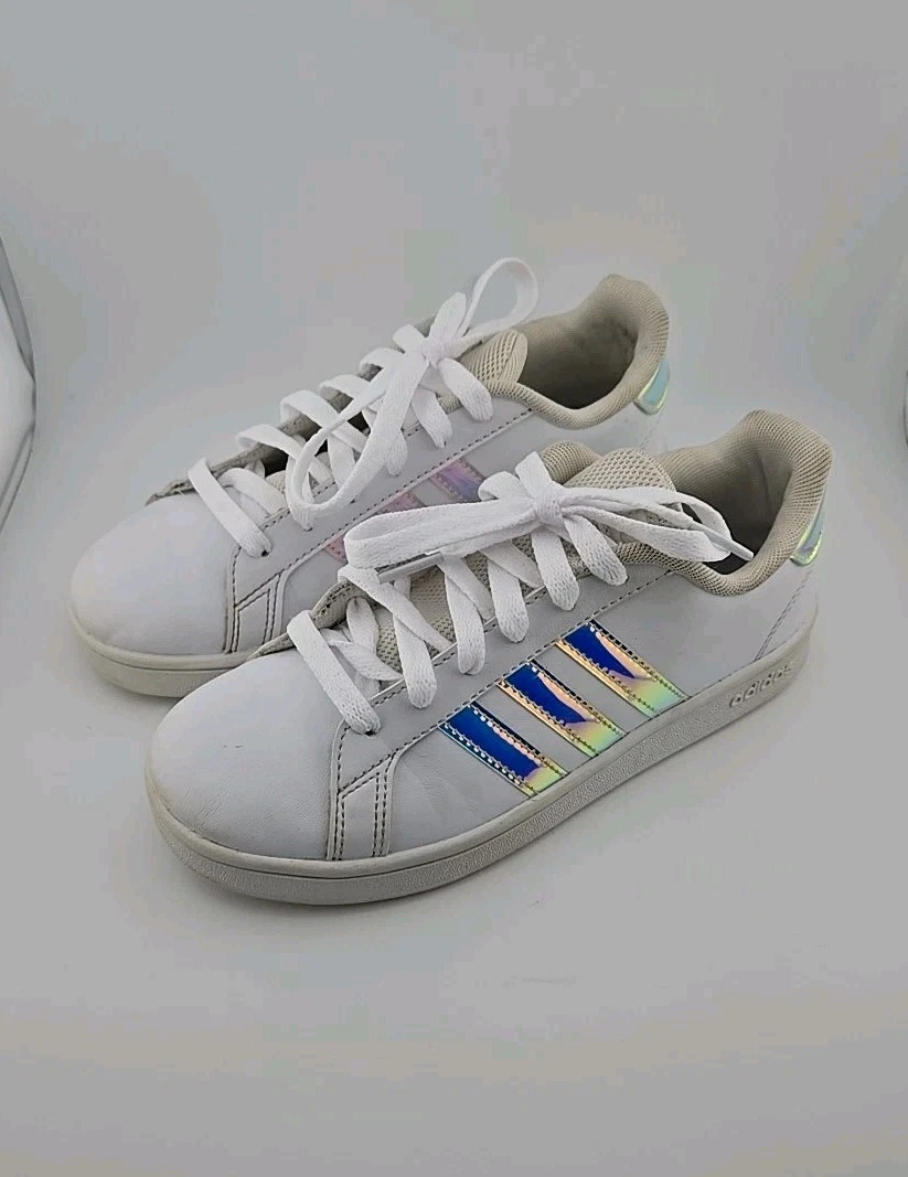 Scarpe Adidas Grand Court Big Kids FW1274 taglia 2 5 bianche casual sneakers sportive