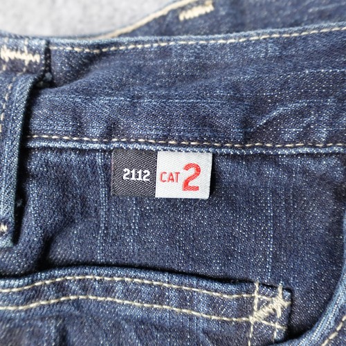 Carhartt FR Jeans Mens 32x36 Blue Flame Resistant Relaxed Fit Denim Work CAT2 - Picture 6 of 12