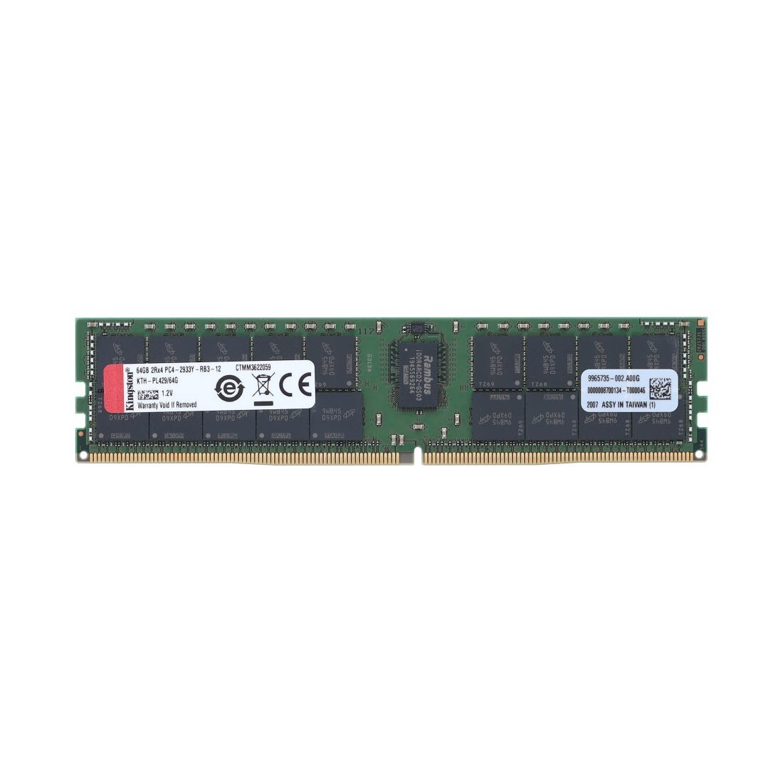 Kingston P00930-B21 64GB 2Rx4 PC4-23400Y-R DDR4-2933Mhz RAM - 1yr Wty