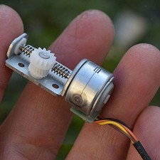 2 Wire Stepper Motor 15mm Stepper Motor Premium 360 Degree Rotation Miniature