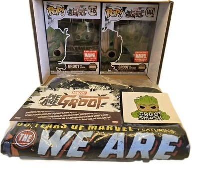 We Are Groot Marvel Collector Corps Exclusive Mystery Box  XS Shirt BRAND NEW 