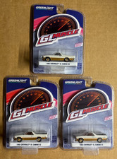 1/64 GREENLIGHT GL MUSCLE 1980 CHEVROLET EL CAMINO SS WHITE AND GOLD