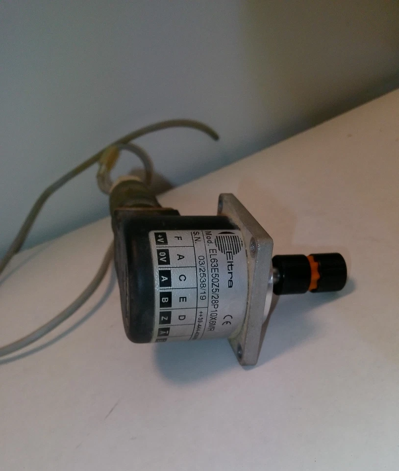 Eltra MODEL: EL63E50Z5/28P10X6MR Rotary Encoder w/ Mating MIL Connector - Image 2 of 4