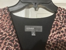 Donna Rocco New York Women’s Long Wrap Around Dress