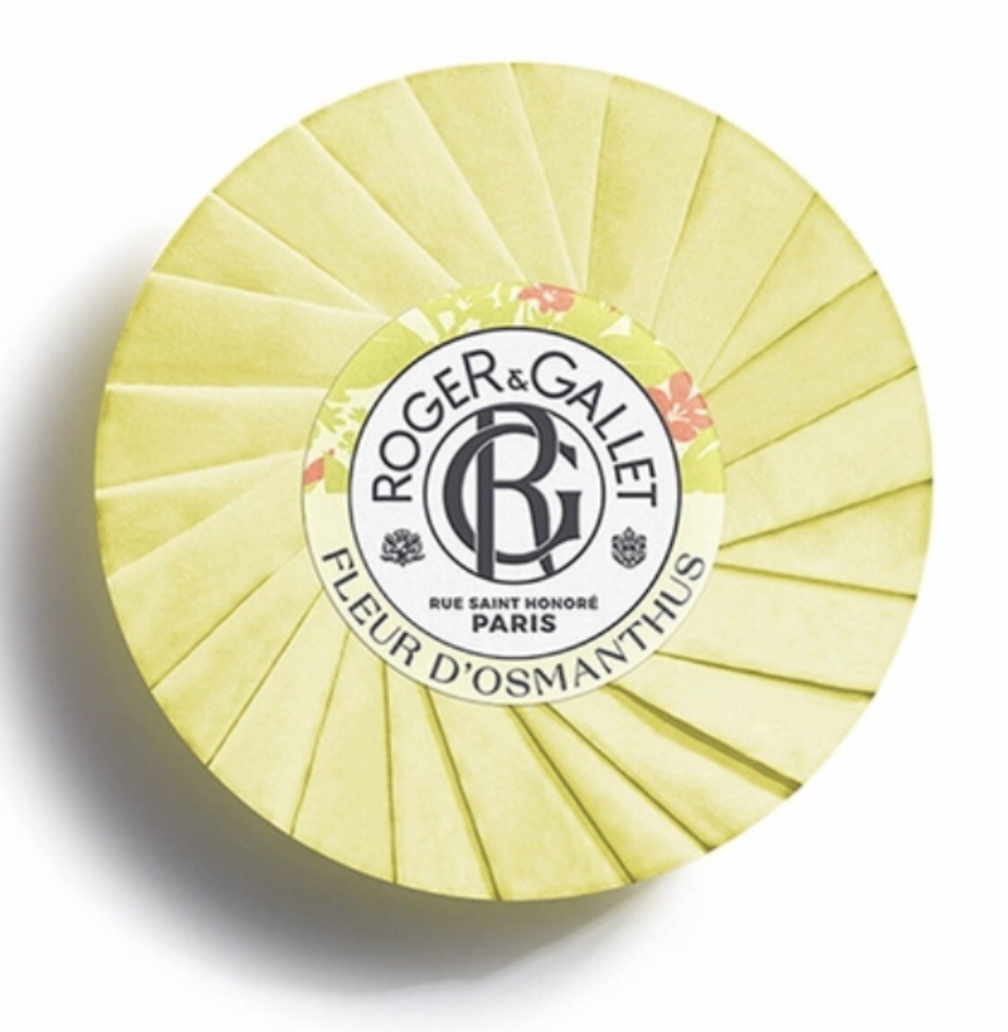 Savon Roger & Gallet fleur d’Osmanthus lot de 3 savons parfumés à cœur pour peau douce