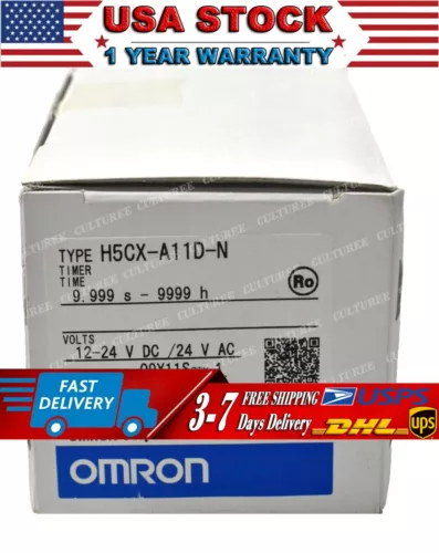 Omron H5CX-A11D-N Digital Timer Module 12-24VDC New
