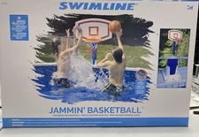 Swimline 9182 Jammin Basketball Game for Above Ground Swimming Pools