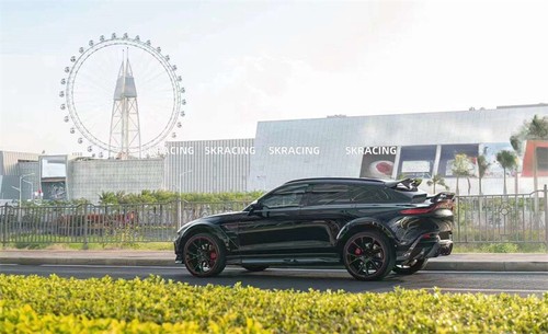 Fits Aston Martin DBX 2021-2024 Dry Carbon Fiber Rear Trunk Lip Spoiler Wing - Picture 13 of 18