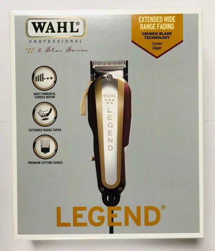 WAHL PROFESSIONAL 5 STAR LEGEND HAIR CLIPPER (WITH PREMIUM GUARDS) UK*