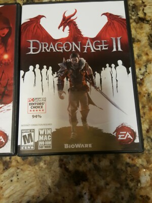 EA Dragon Age Origins & Dragon Age II games for PC - Rated M - Both Complete