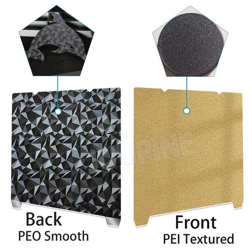 For Creality K1 Max Build Plate K1C Bed H1H PEO PEY PEI Sheet 310x315 Ender 3 S1 - Afbeelding 12 van 26