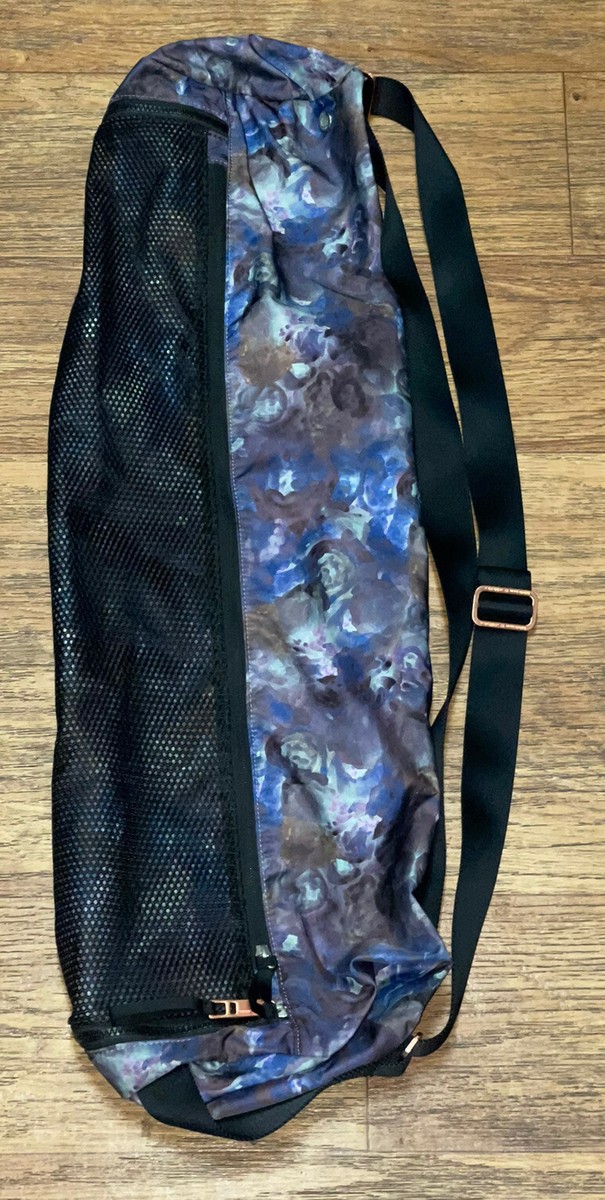 Lululemon The Yoga Bag O/S KRAA Kara Blossom Multi Color Pockets rare Lululemon The Yoga Bag O/S KRAA Kara Blossom Multi Color Pockets rare