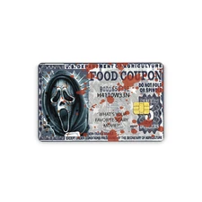 Halloween Credit Card Sticker Vinyl Skins