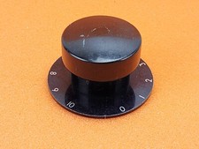 Vintage Control Knob Black 0-10 Radio Test Equipment AS IS #2