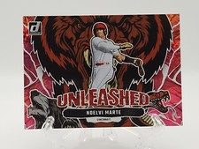 2023 Donruss #U19 Noelvi Marte Unleashed Pink Fireworks Cincinnati Reds MLB