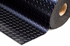 2 METRE 200CM HEAVY DUTY RUBBER GARAGE FLOORING MATTING 1.5M WIDE X 3MM THICK